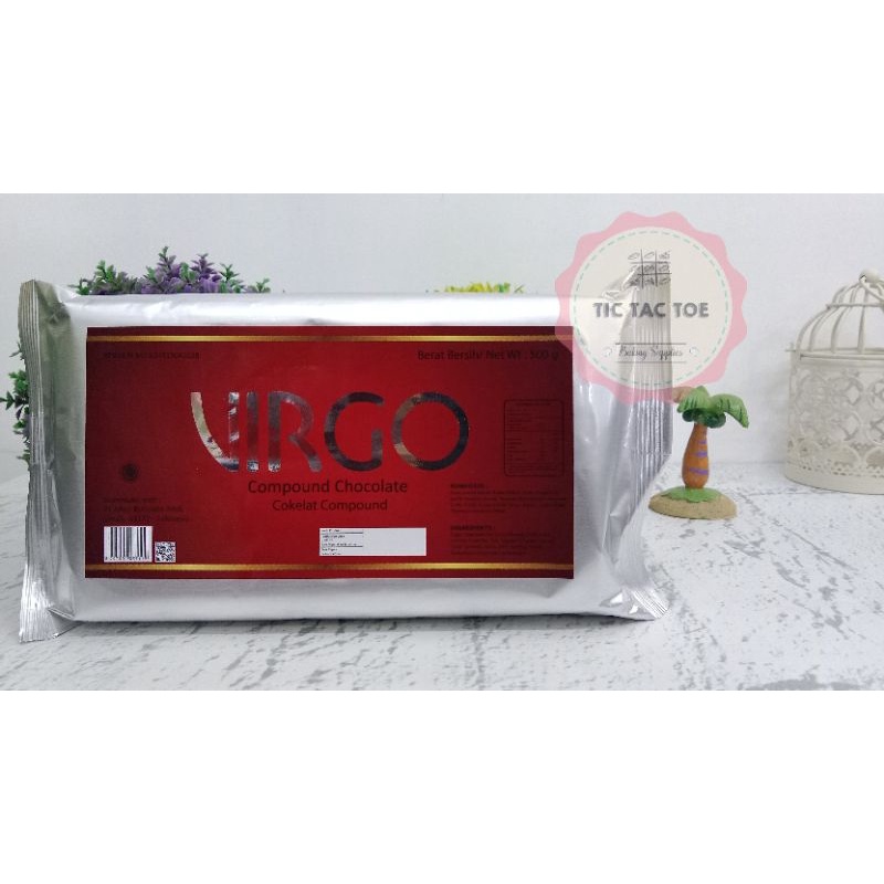 Virgo Coklat Compound 500gr / Coklat Batang