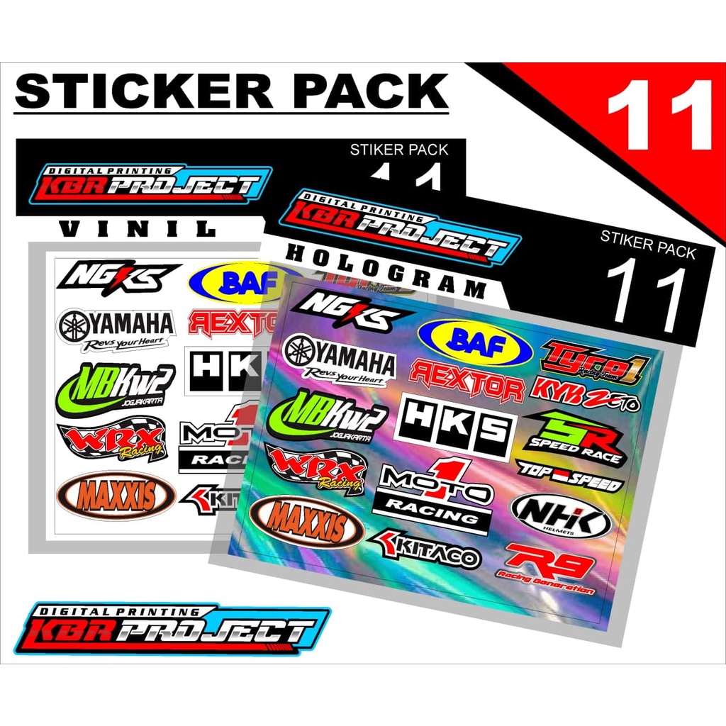 

Sticker Pack - Sticker Pack Variasi List Sticker Pack.11 Design IPING STICKER