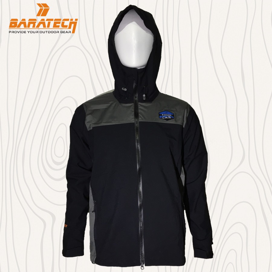 Jaket Gunung Baratech Lewotobi Jaket Windbreaker Waterproof Outdoor