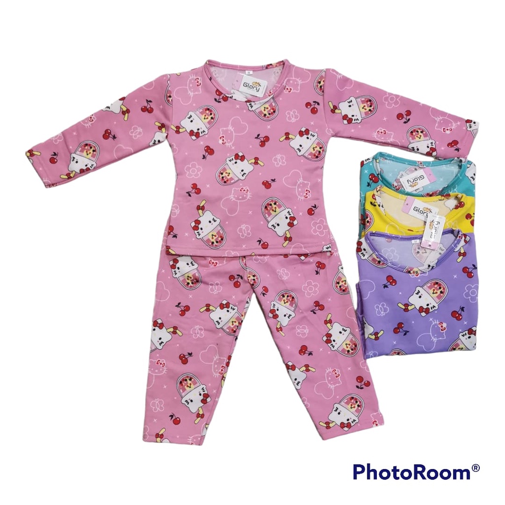 Setelan Anak Perempuan / Baju Tidur Piyama Anak