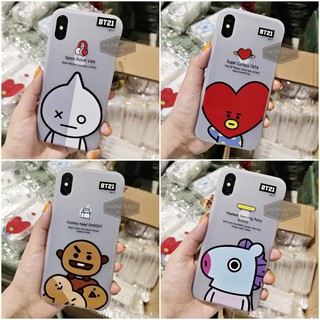 Case BT21 BTS Vivo V11 Fingerprint Soft Case KPOP Casing