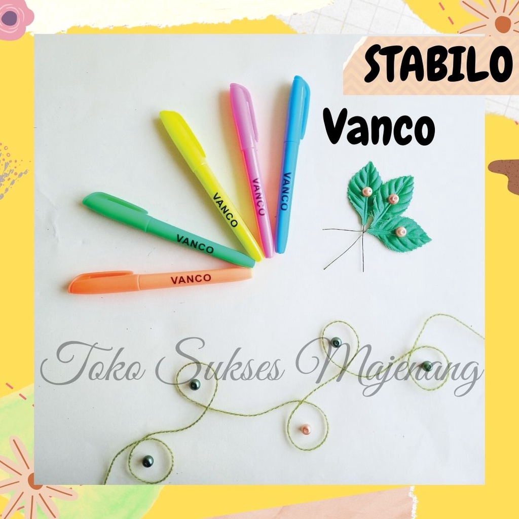 

Stabilo Vanco / Stabilo Warna / Highlighter Stabilo VANCO
