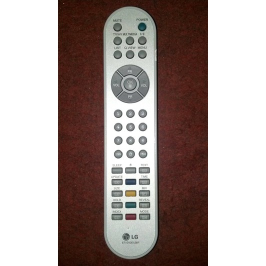 REMOTE REMOT TV LCD LG 6710V00126P ORIGINAL