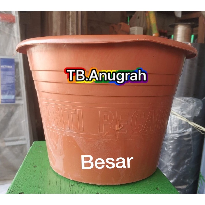 Ember Plastik Ember Cor Anti Pecah Ember Bangunan Sedang / Besar