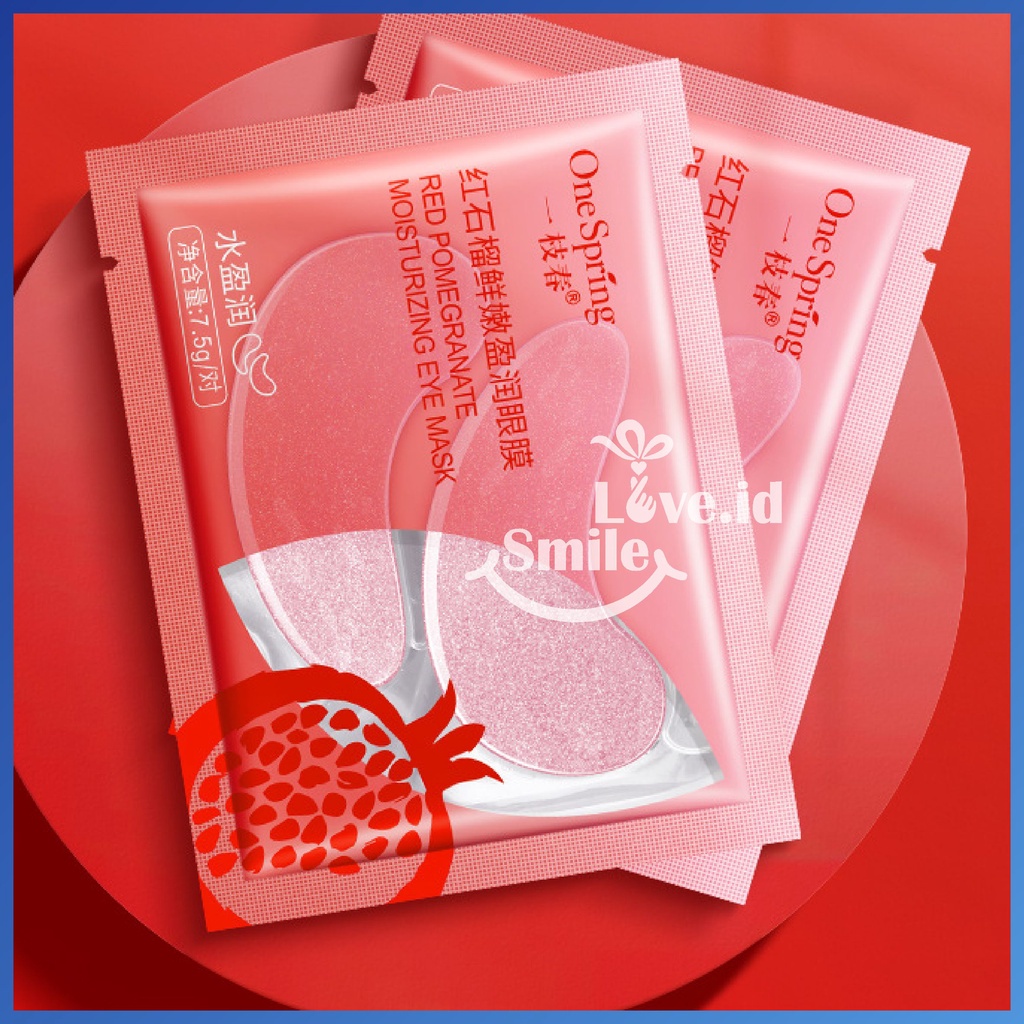 Smilelove Crystal Eye Mask Seaweed Golden Caviar HA Polypeptide Nonapeptide Masker Mata B11