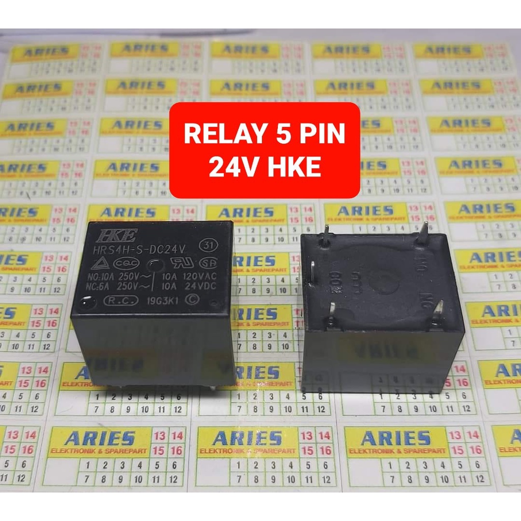 RELAY 24V 5 PIN HKE