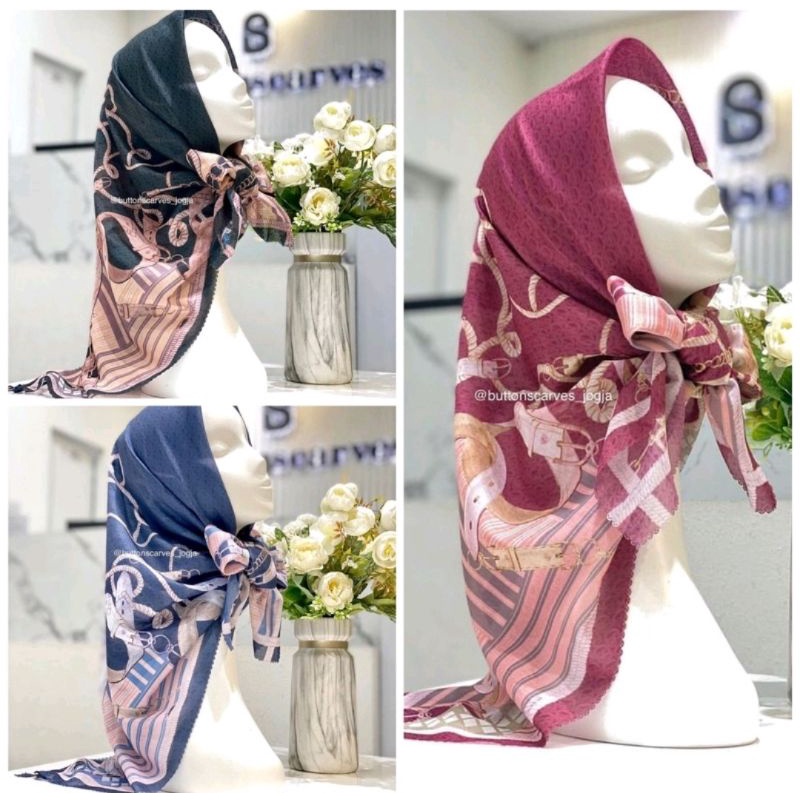 The Chain 2 La Bella series buttonscarves