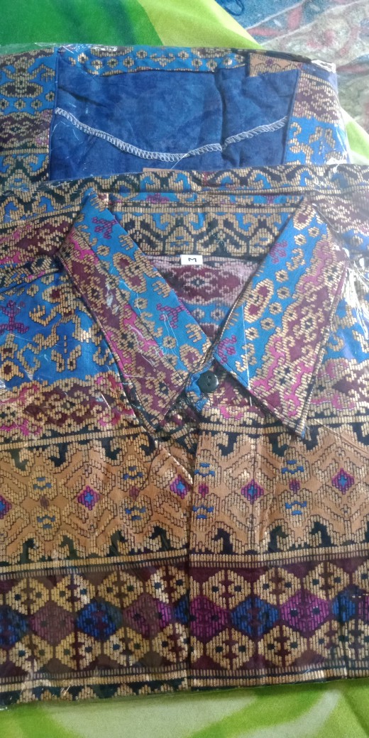 Couple Batik Span Pendek Ernez Sarimbit Keluarga Pesta Batik Pekalongan Tanah Abang