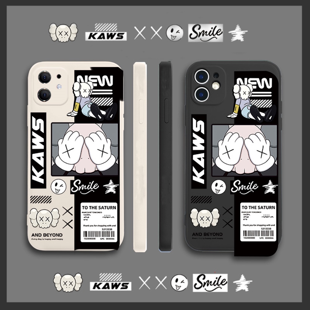 Soft Case TPU Motif Kaws Sesame Street Untuk VIVO Y02 Y16 Y33S Y20S Y20i Y21S Y12S Y12A Y15S Y15A Y11 Y12 Y15 Y17 Y19 Y91C Y30 Y50 Y51 S1