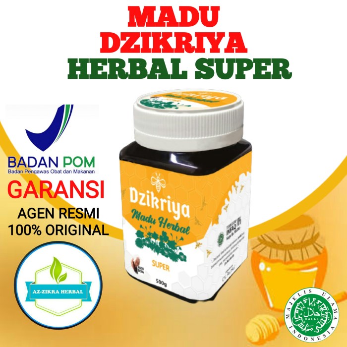 

MADU DZIKRIYA zikriya azikriya HERBAL Super/ Manis ORIGINAL AGEN RESMI