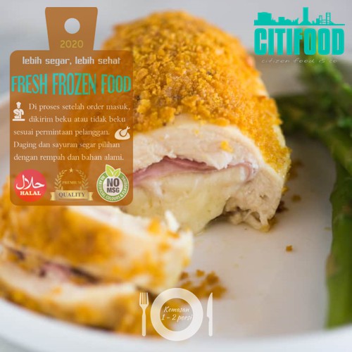 

Chicken Cordon Bleu | Cordon Bleu Ayam | Frozen