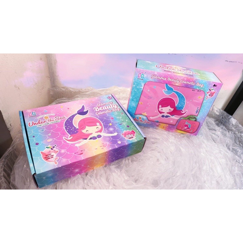 children pretend plays make up kit set mainan make up anak dengan fungsi asli