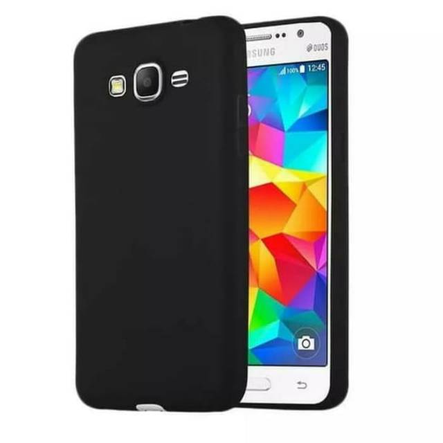 CASE SAMSUNG J2 PRIME SOFTCASE BLACK MATTE BABYSKIN CASING TPU J2PRIME