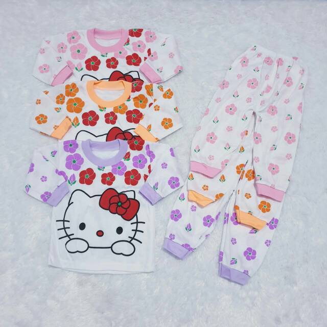 Piyama bayi hello kitty