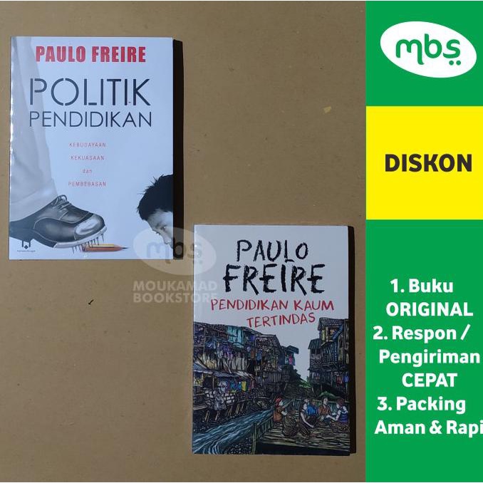 Jual Paket Buku Politik Pendidikan And Pendidikan Kaum Tertindas P