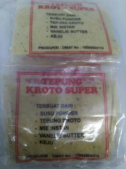 Tepung Kroto Super untuk umpan pancing