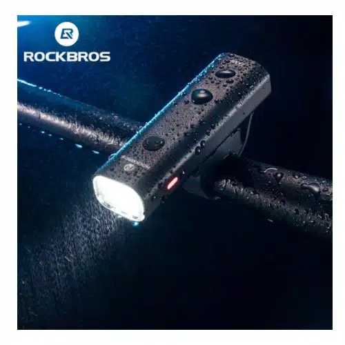 Rockbros Lampu Sepeda Depan LED Senter USB Rechargeable YQ-QD