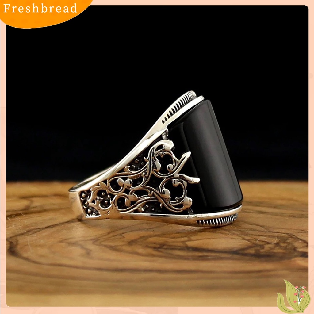 Terlaris Finger Ring Baking Varnish Reliefs Unisex Usage Flower Black Broadside Jewelry Ring for Decoration