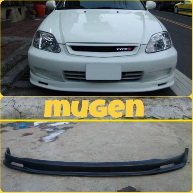 Front lip lips bumper depan Mugen Honda Civic Ferio 2000 Civic ES vti 04-05