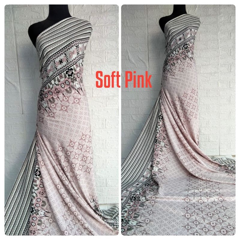 Kain Dr Silk Original Motif Elena harga setengah meter