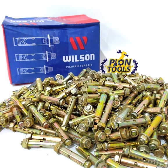 WILSON DYNABOLT 8x40 Baut tanam tembok baut beton 8 mm 4 cm