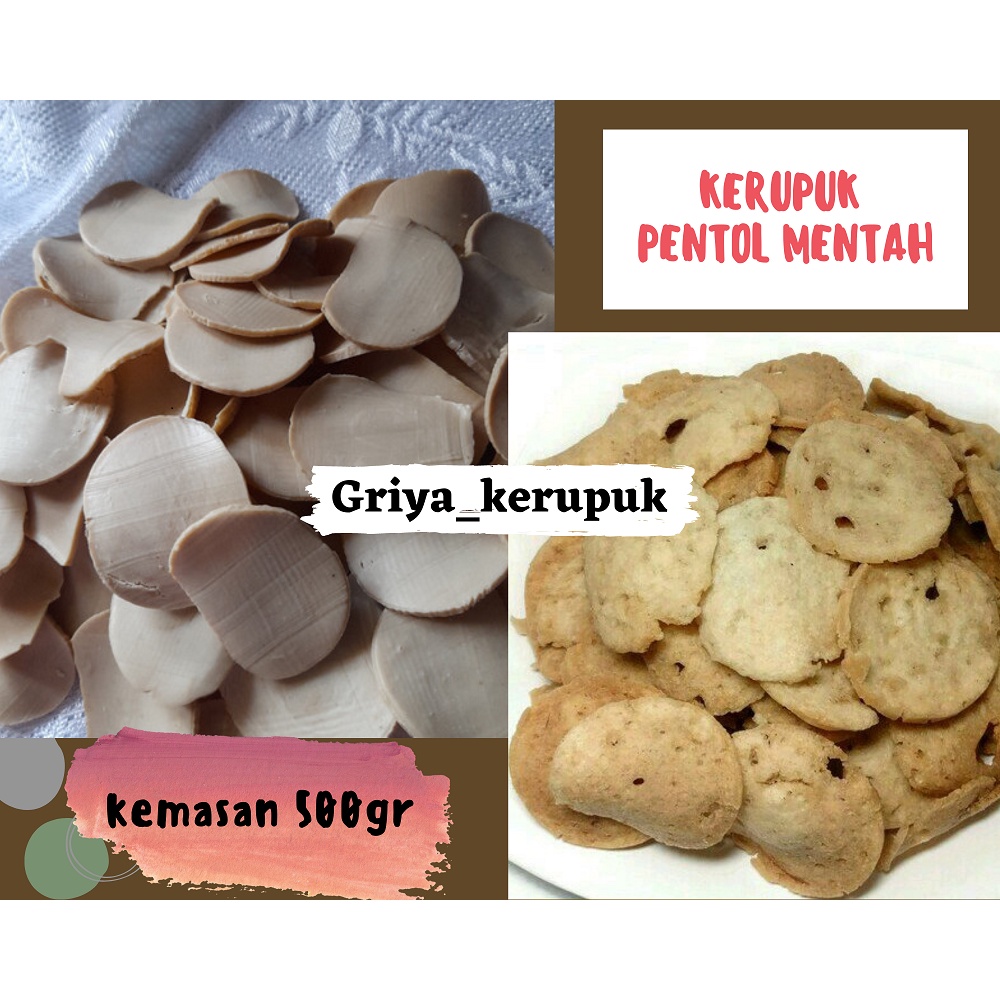 

kerupuk pentol mentah 500gr enak buat sablak