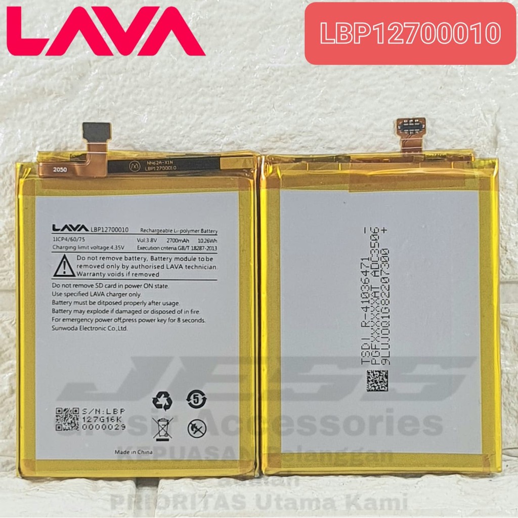 Baterai Original LAVA A3 Mini Batre Original Kode Battery LBP12700010 ( 1/CP4/60/75 )