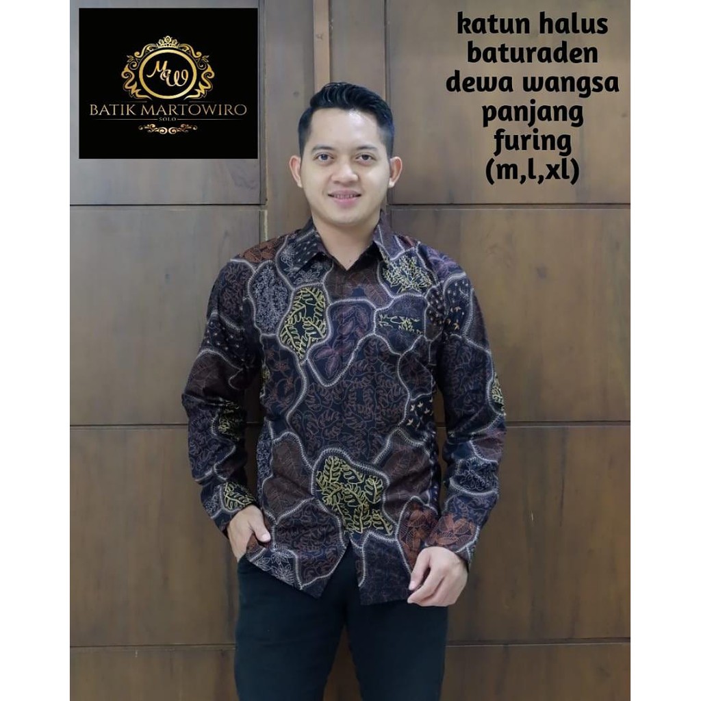 DEWA WANGSA MARTOWIRO KEMEJA BATIK PRIA LENGAN PANJANG PENDEK LAPIS FURING ATASAN BATIK PRIA MODERN DEWA WANGSA UNGU DEWAWANGSA NAVY ABINAYA KOLOR PUTIH WULUNG INGSON TANAKA ABINOYO PARAMARTA ABANG KRISNAMUKTI IJO RAJENDRA ABANG BATURADEN ASMORO ABINAYA