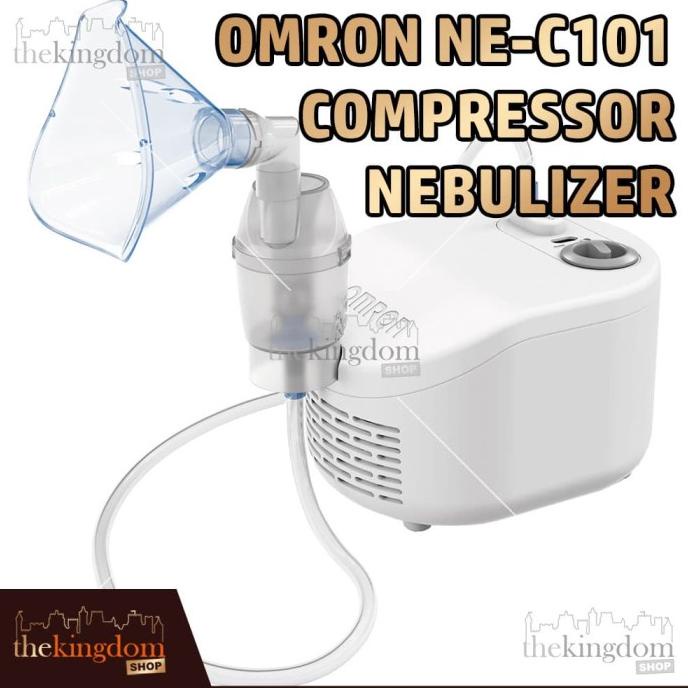 Omron Nebulizer NEC101 Respirator Therapy Alat Bantu Nafas Dewasa Anak
