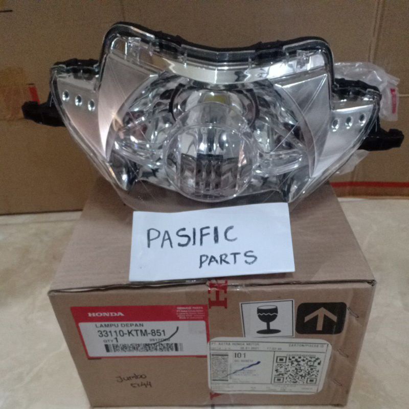 reflektor supra x125 (2007-2014)ori ahm