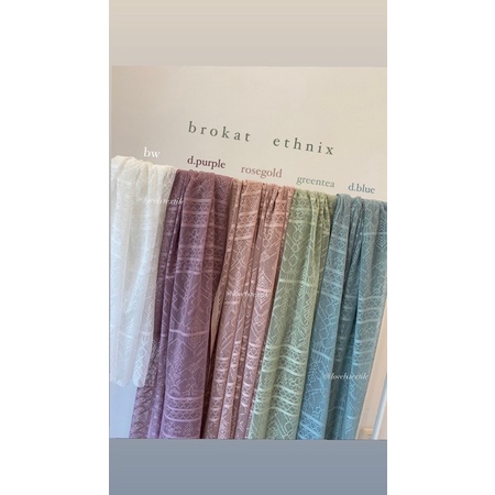 Kain Kebaya Brokat Kain Brokat Meteran Kain Brokat Motif Salur Ethnix