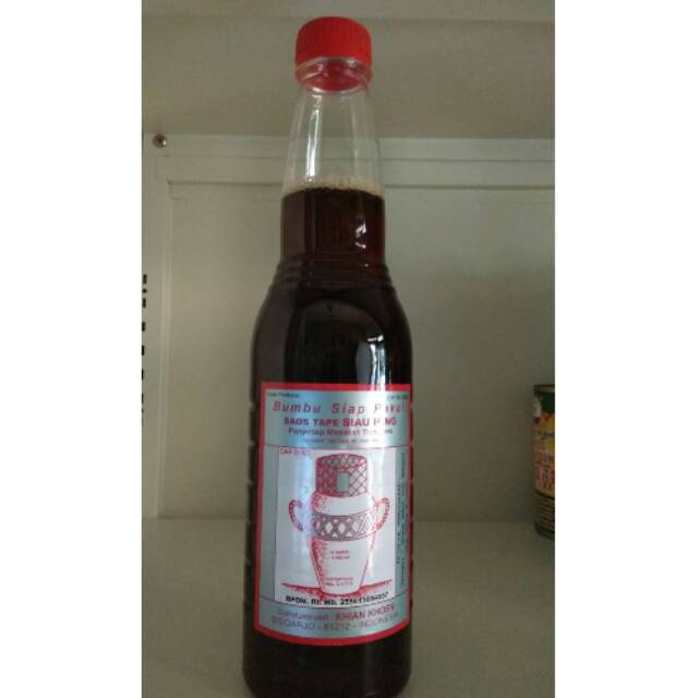 

Saos Tape / Siau Hing Ciu cap gentong / ar4k masak / Siau Hing / seasoning
