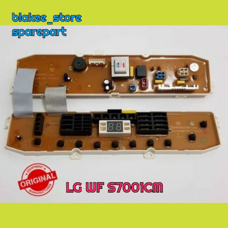 Modul mesin cuci LG WFS7001CM WFS7005CM code part eax64891101 original program