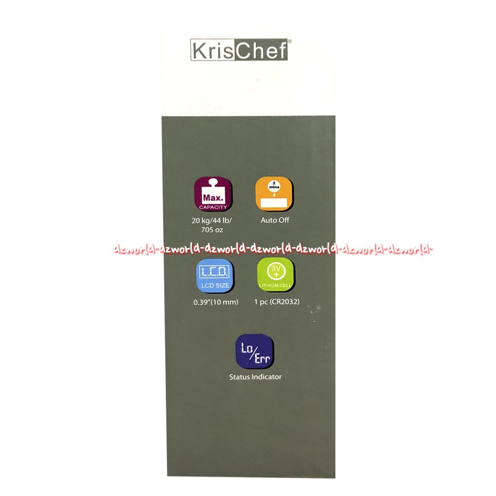 Krischef Hanging Kitchen Scale Alat Timbangan Mini Memasak