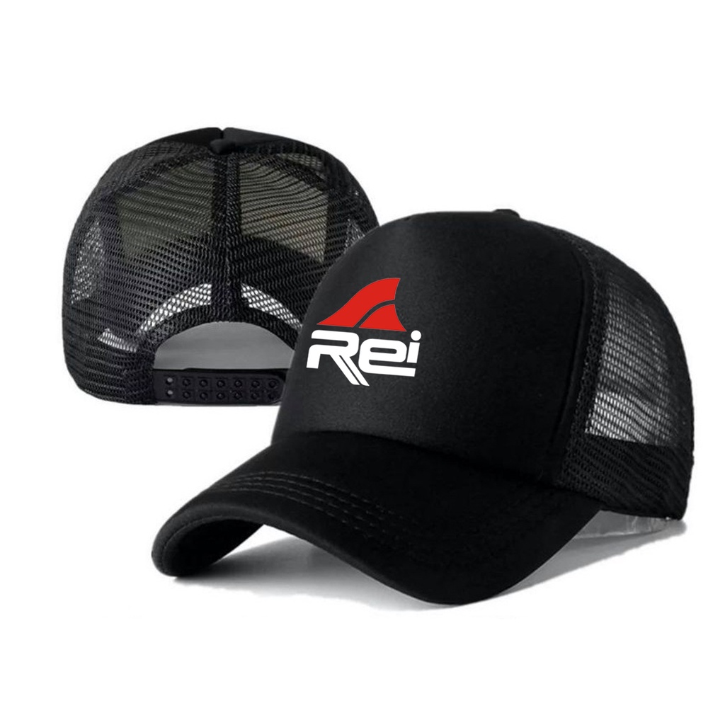 Topi Pria Wanita Jaring Rei Outdoor Trucker Hat Dewasa Outdoor Premium Termurah - Bayar Di Tempat