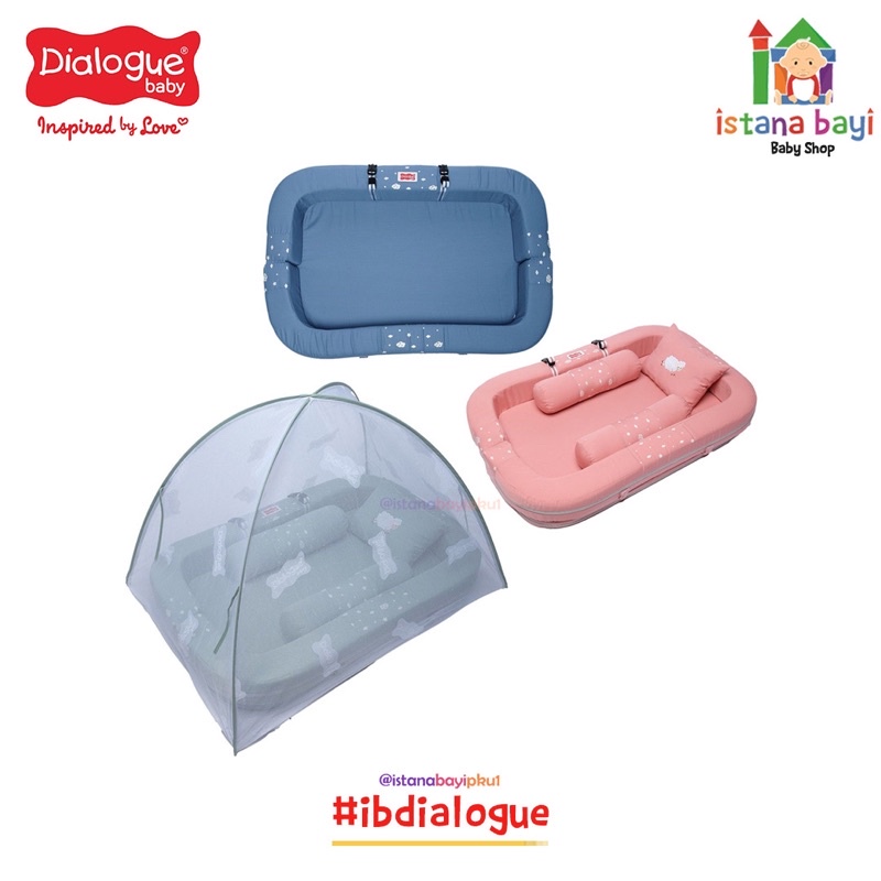 Dialogue Kasur 3in1 Sofa Bayi Dan Kelambu Sheep Series DGK9304