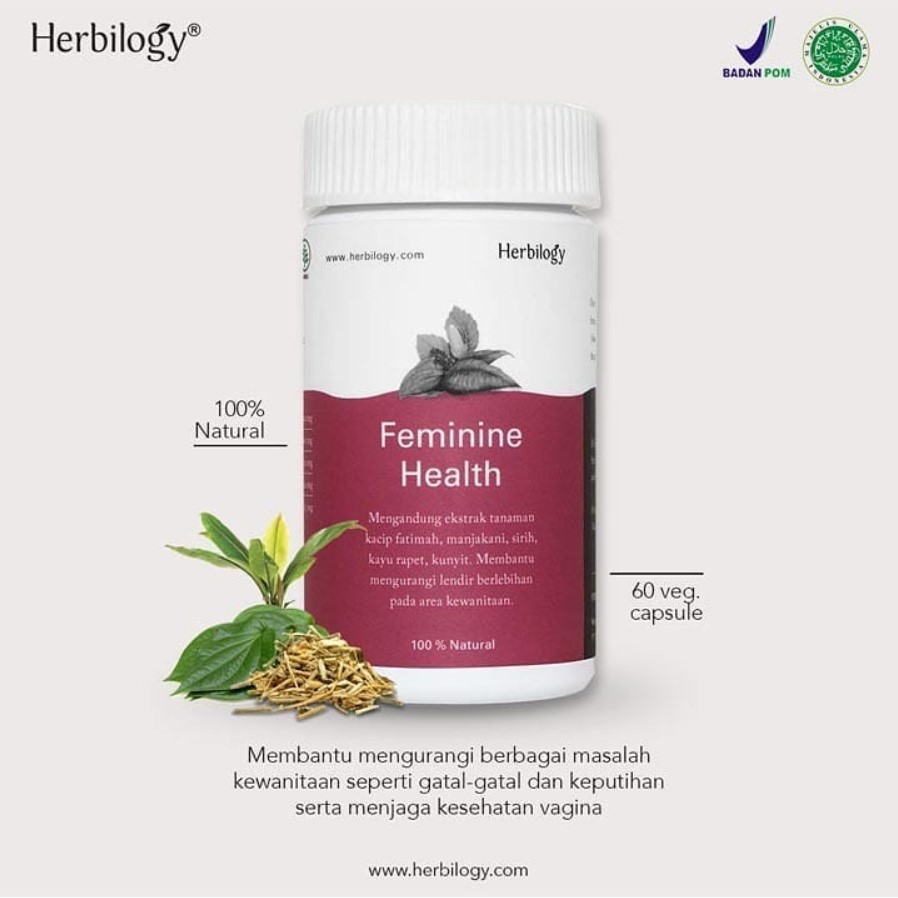 Herbilogy Feminine Health - Keputihan 60 capsule