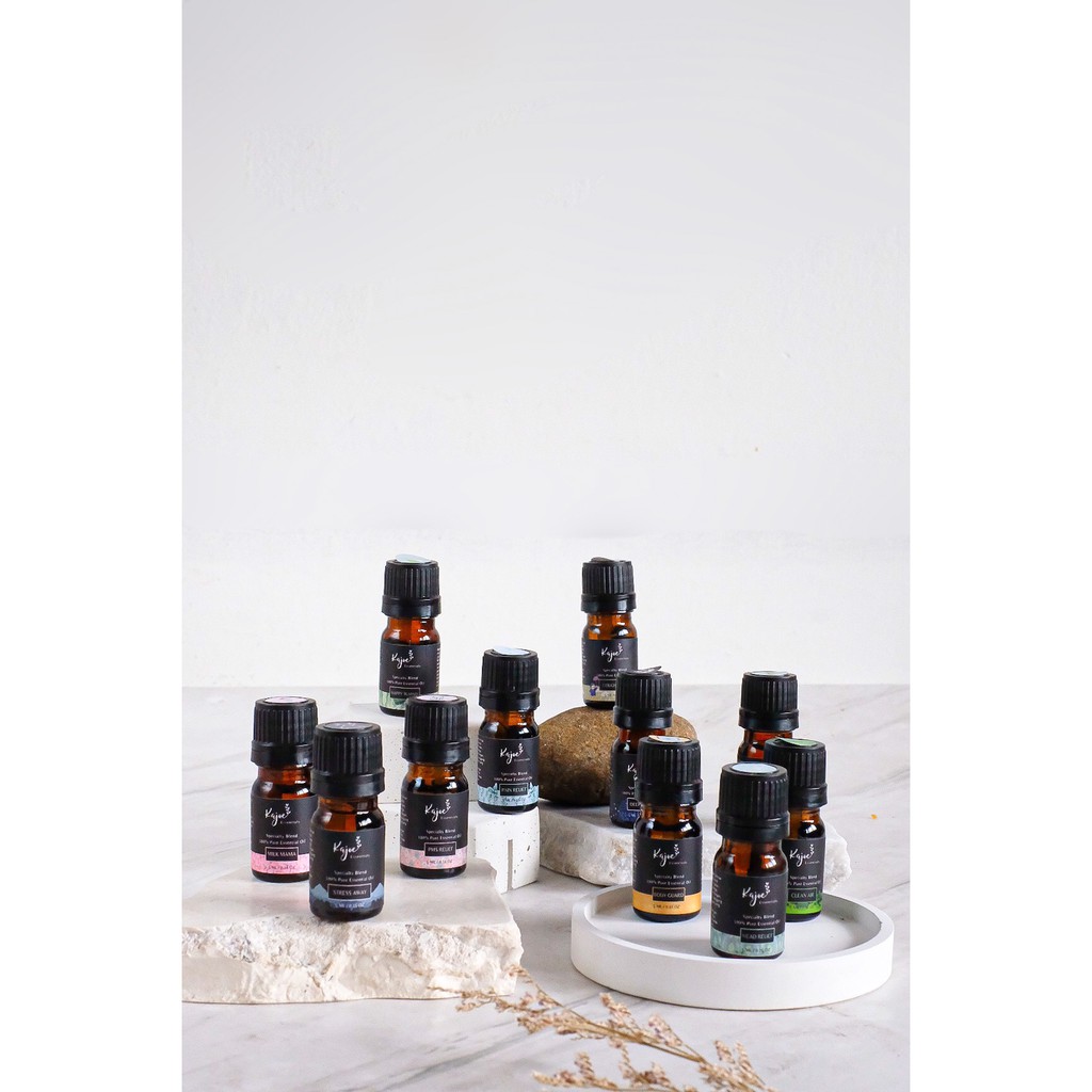 KAJOE STRESS AWAY Essential Oil Blend Diffuser Minyak Esensial Atsiri Aromaterapi Aromatheraphy