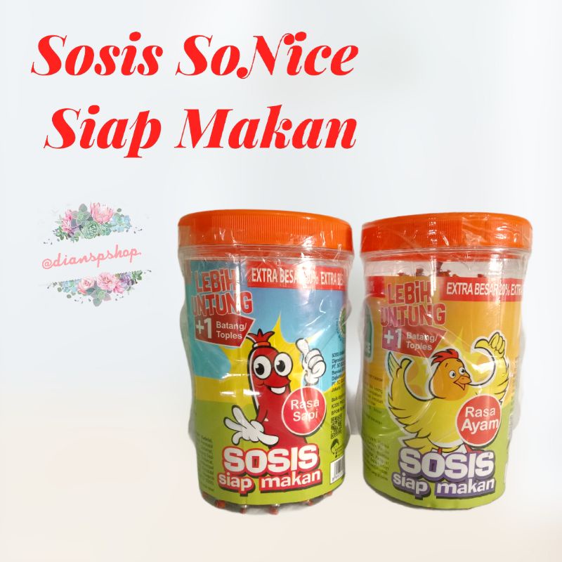 

Sosis Sonice Siap Makan 24+1pcs || dianspshop