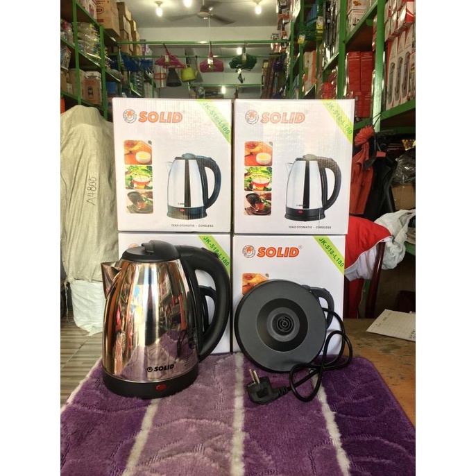 ] Ceret / Teko Listrik otomatis 1,8 Ltr Solid