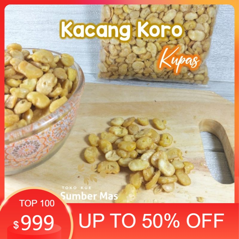 

Toko Kacang Koro Kupas Berat 250 gr / Kacang Koro / Snack Kiloan Terima kasih,,,