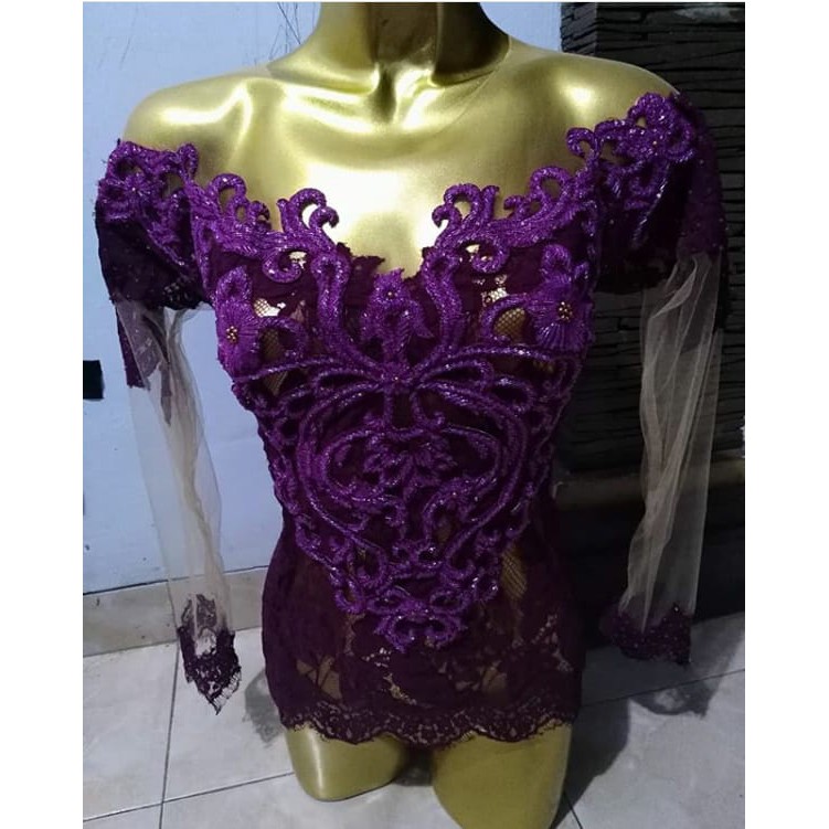 kebaya modif payet tabur