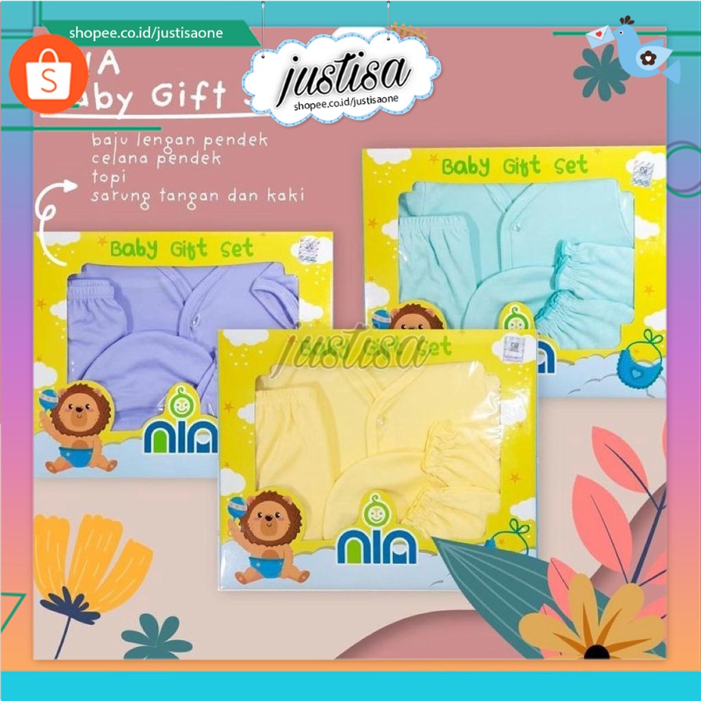 Promo !! BABY GIFT SET BAJU BAYI/BAJU BAYI SET NIA/ BABY SET GIFT BOX/KADO BAYI