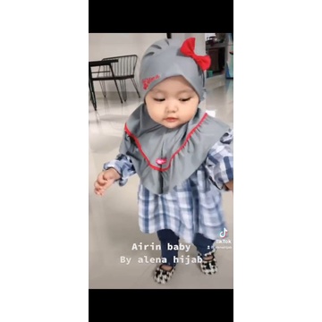 Jilbab Alena Airin baby
