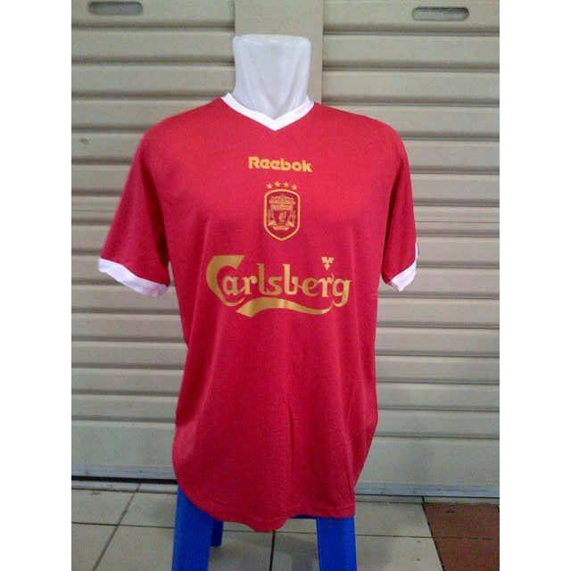 PROMO JERSEY LIVERPOOL RETRO 2001 GRADE AAA TERMURAH