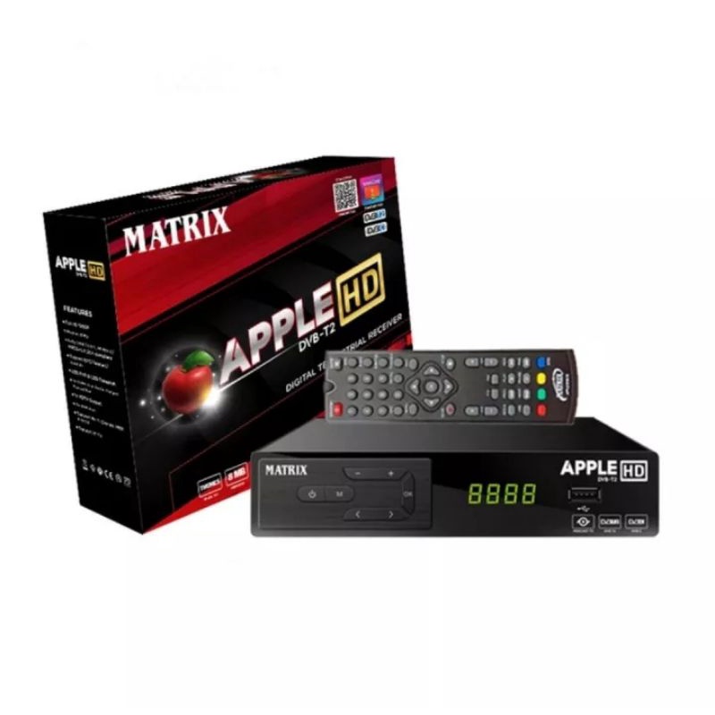 Set Top Box Matrix Apple HD NEW! STB Matrix RAM 8 HD DVB T2 TERBARU