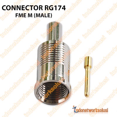 KONEKTOR CONNECTOR RG174 FME M (MALE)