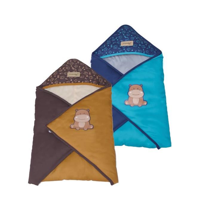 Dialogue Baby Blanket Hippo Series