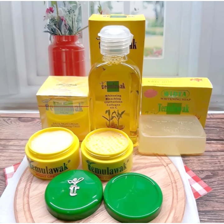 PAKET CREAM TEMULAWAK ORIGINAL 4 IN1/PAKET CREAM TEMULAWAK ORI 4 IN1