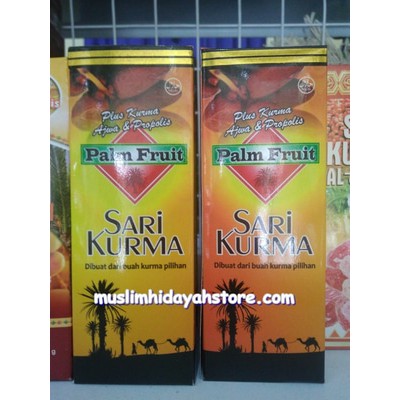 

Sari Kurma Palm Fruit Plus Kurma Ajwa & Propolis